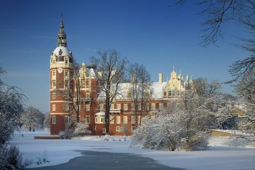 Bad Muskau im Winter