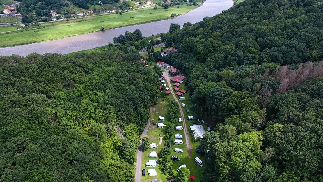 Campingplatz Rehbocktal vor den Toren der Porzellanstadt Meißen