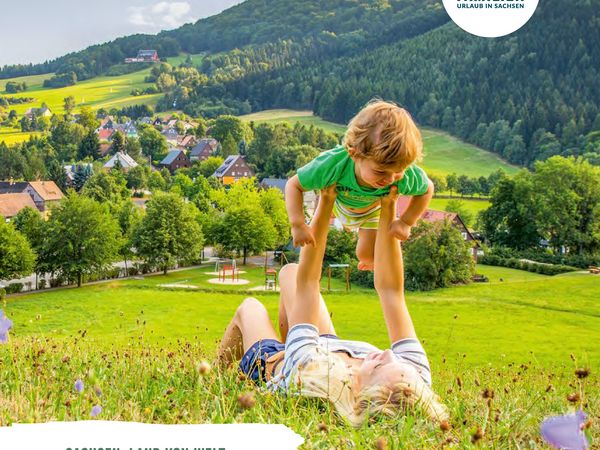 Titelseite Magazin Familienurlaub in Sachsen 2024/25