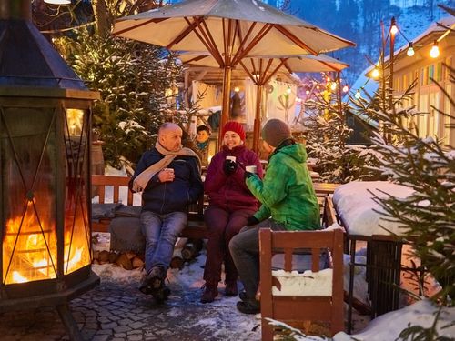 Mühlenhof im Winterdorf Schmilka