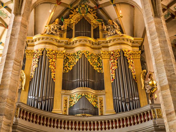 Silbermann-Tage in Freiberger Dom St. Marien, Silbermann-Orgel