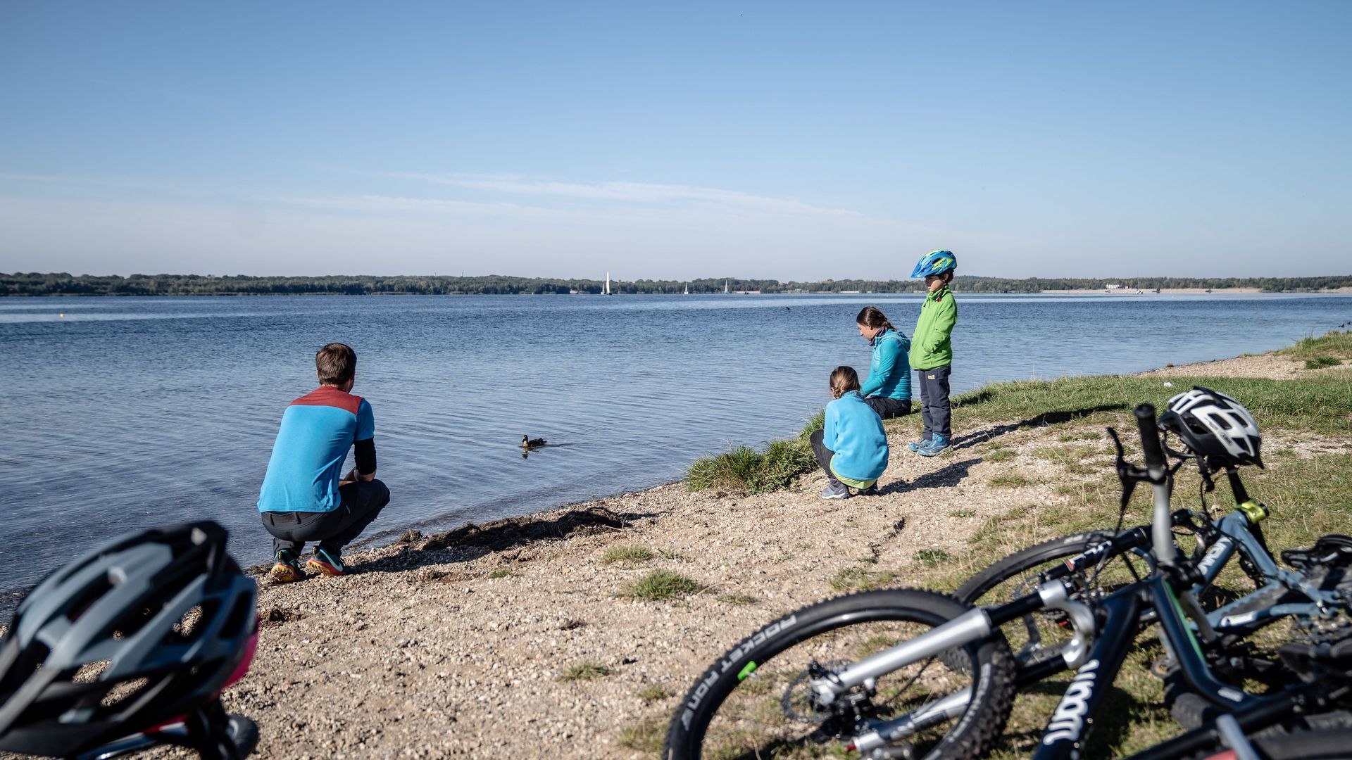 Neuseenland-Radroute, Cospudener See