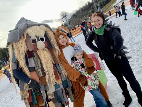Kindersilvester in Wurzelrudis Erlebniswelt in der Skiarena Eibenstock