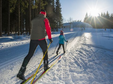 Winterurlaub in Schöneck - perfekt gespurte Loipen