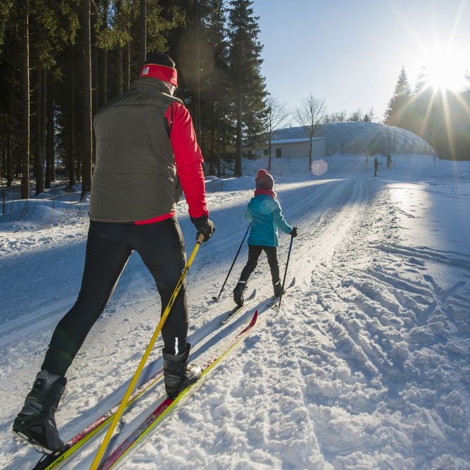 Winterurlaub in Schöneck – perfekt gespurte Loipen