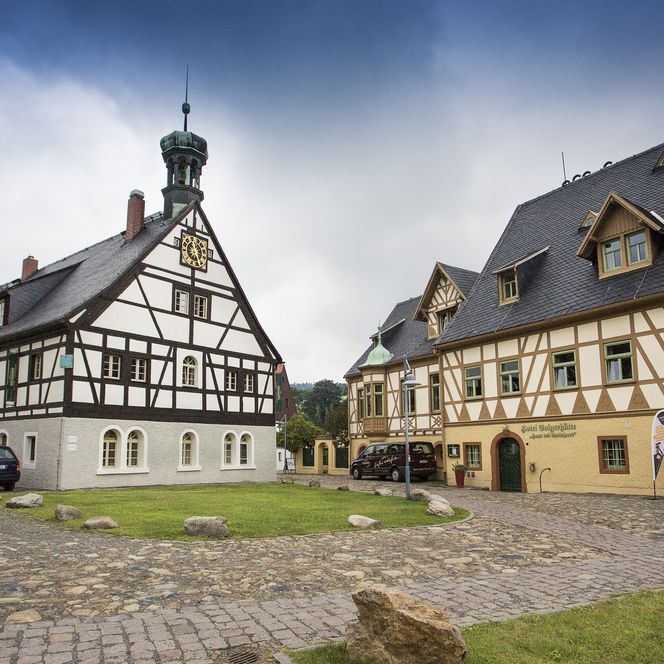 Qualitätswanderweg Erzgebirge-Vogtland, Saigerhütte in Olbernhau