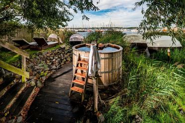 Badezuber – Sauna im See Leipzig in der Region Leipzig