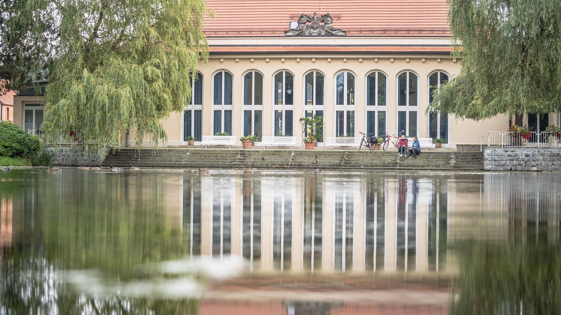 Sächsisches Staatsbad Bad Brambach am Musikantenradweg