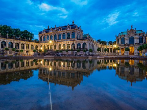 Sommernacht im Dresdner Zwinger