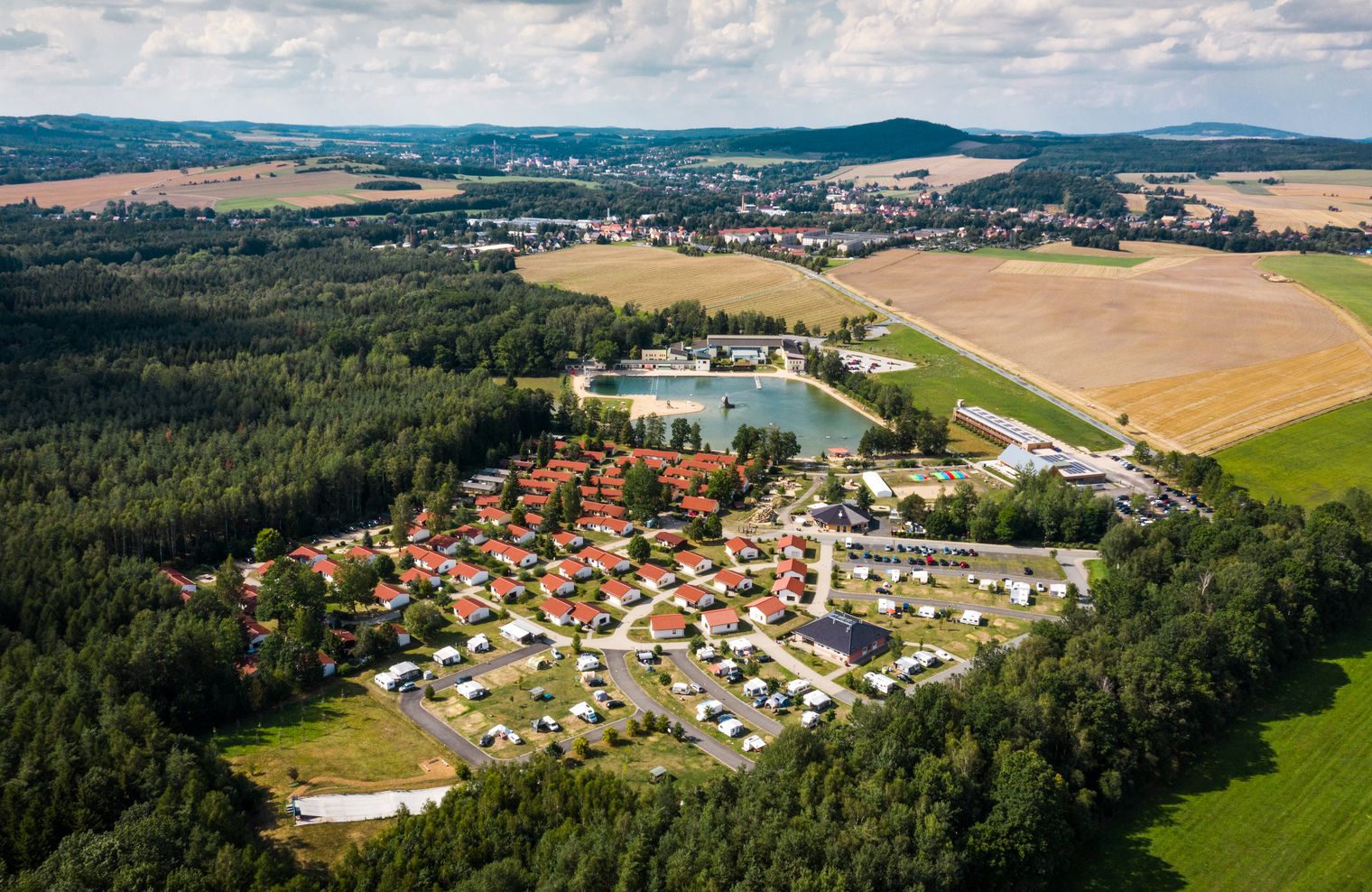 Luftbild Trixi Park