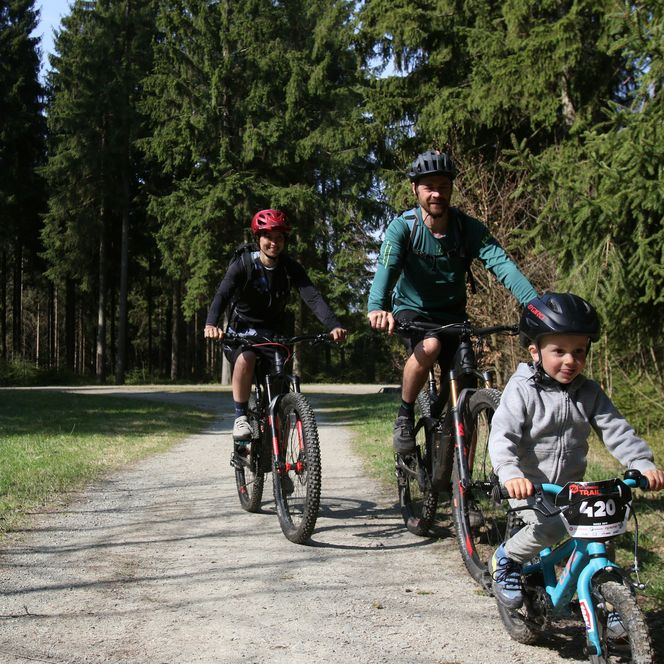Familienradtour in der Bikewelt Schöneck