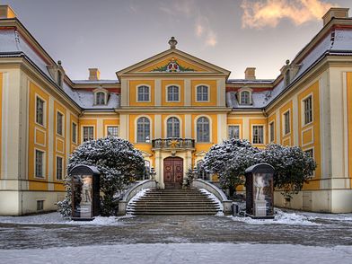 Schloss Rammenau im Winter